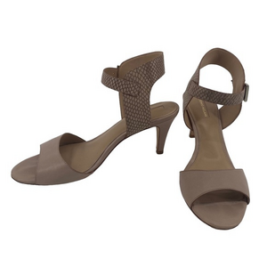 ANTONIO‎ MELANI | Two-toned tan stiletto heels